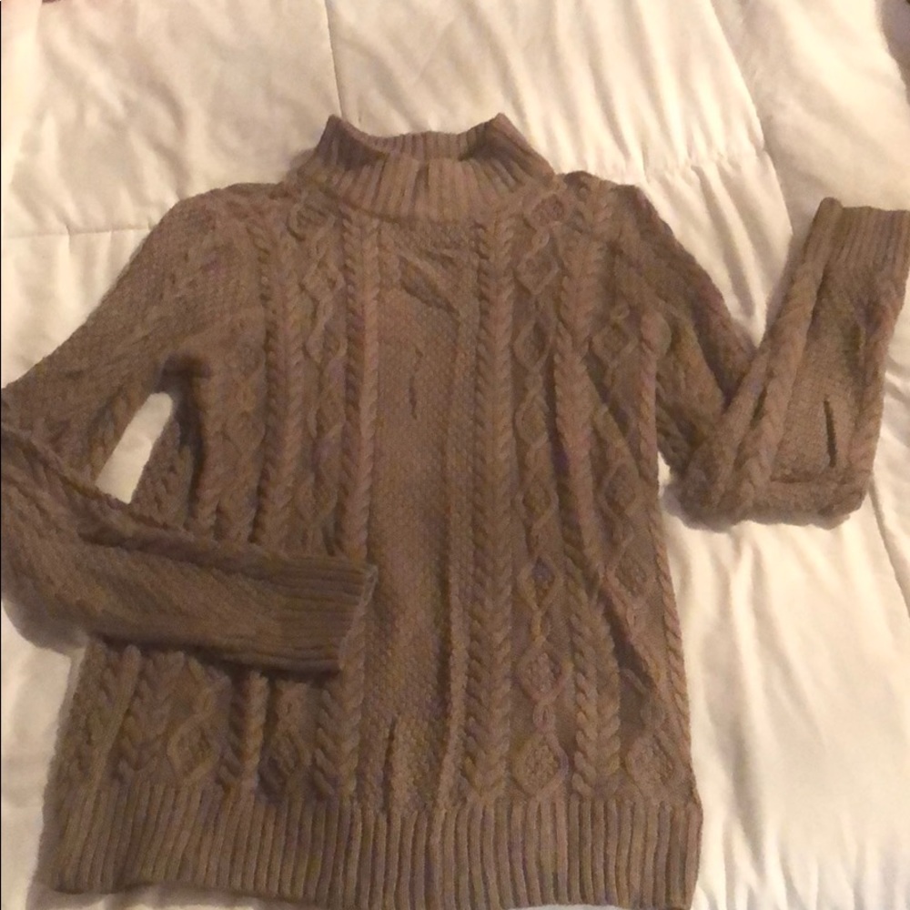 Brown sweater